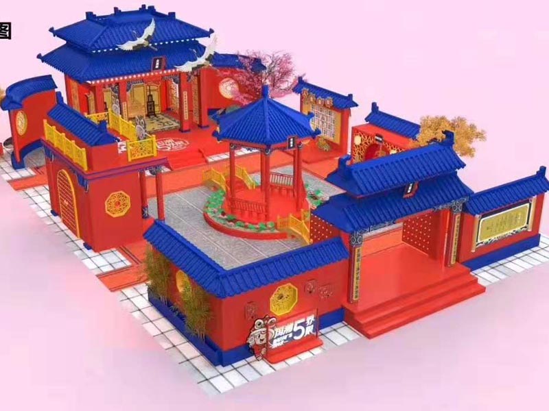 佛山萬科五周年——商場主題活動搭建布置 佛山萬科五周年——商場主題活動搭建布置