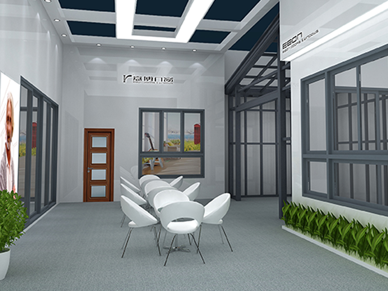 意博門窗——門窗展展臺(tái)搭建