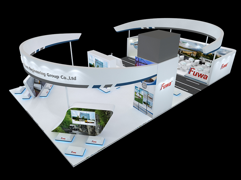 富華機(jī)械—汽車(chē)展設(shè)計(jì)布置